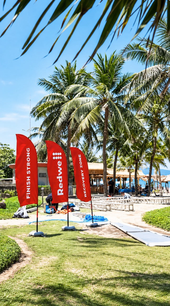 Redwell Recovery Zone at Vietnam’s first full-distance IRONMAN in Da Nang