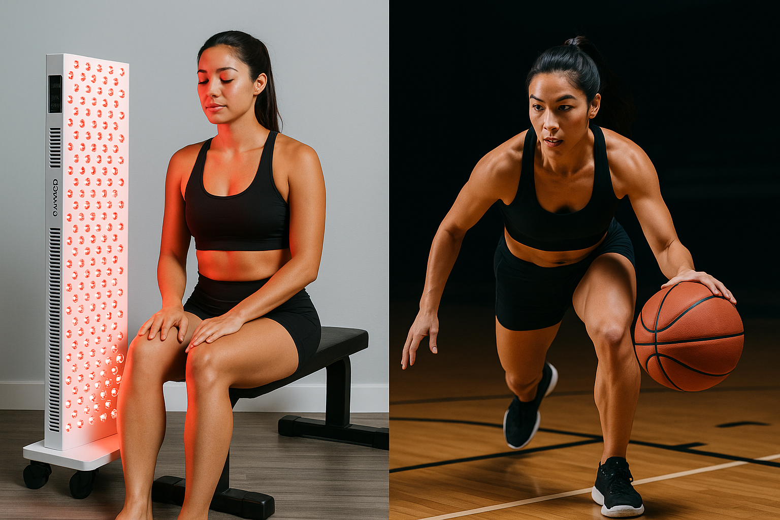 GlowPro Leg Recovery to Basketball