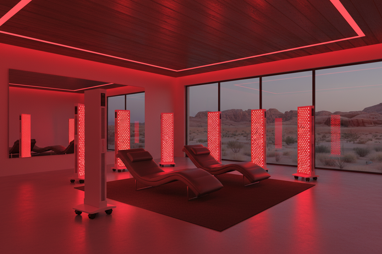 8 GlowPro Desert Oasis Hyper Red Glow