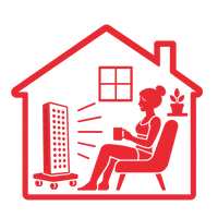 At home