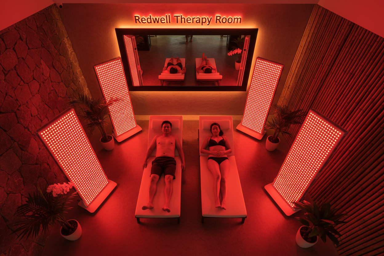 Redwell Therapy Room - 4 Panels Overhead